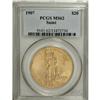 Image 1 : 1907 $20 Arabic Numerals MS62 PCGS