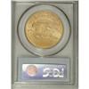 Image 2 : 1907 $20 Arabic Numerals MS62 PCGS