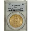 Image 3 : 1907 $20 Arabic Numerals MS64 PCGS