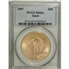 Image 1 : 1907 $20 Arabic Numerals MS64 PCGS