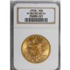 Image 1 : 1908 $20 No Motto MS66 NGC