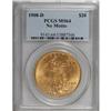 Image 1 : 1908-D $20 No Motto MS64 PCGS