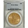 Image 1 : 1911-S $20 MS64 PCGS