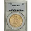 Image 1 : 1913-D $20 MS63 PCGS