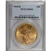 Image 1 : 1914-D $20 MS64 PCGS