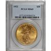 Image 1 : 1922 $20 MS65 PCGS
