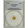 Image 1 : 1859 25C, BG-801, R.3, MS63 PCGS