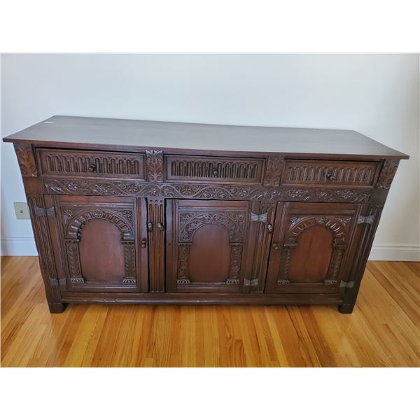 Victorian Oak Sideboard