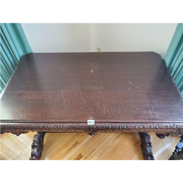 Antique Victorian Writing Desk & Chair