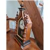 Image 2 : Antique Wooden Mantel Clock