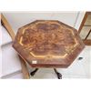 Image 1 : Antique Victorian Library Octagon Table