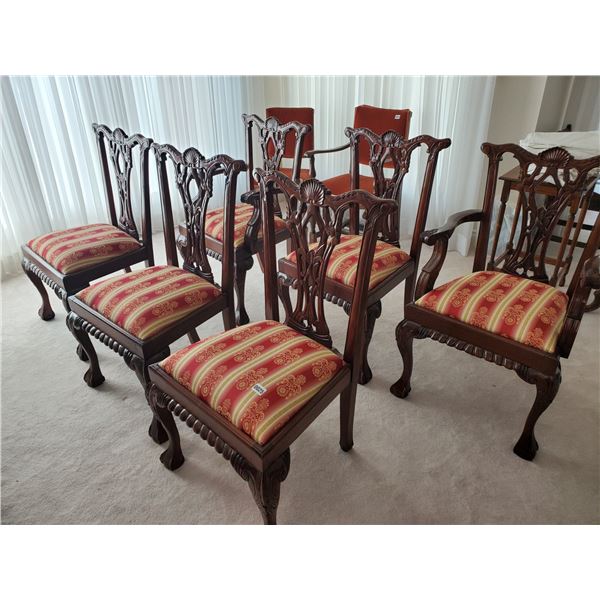 6 Antique Victorian Dining Chairs