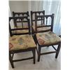 Image 2 : 6 Antique Wood Chairs