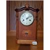 Image 1 : Antique Wood Mantle Clock