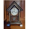Image 1 : Antique Wood Mantle Clock