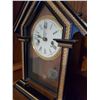Image 2 : Antique Wood Mantle Clock