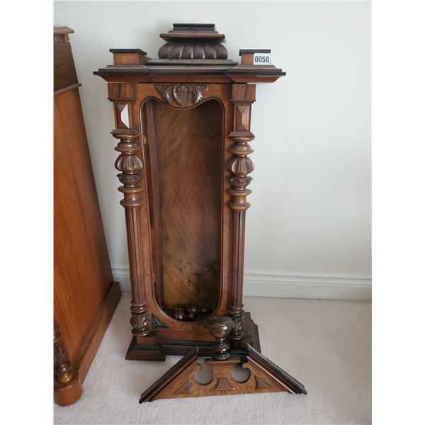 Antique Wooden Wall Clock Casing