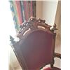 Image 2 : Antique Victorian High Back Parlour Red Velvet Chair