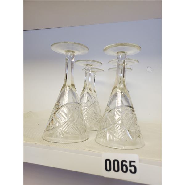 Crystal Sherry Glass Set