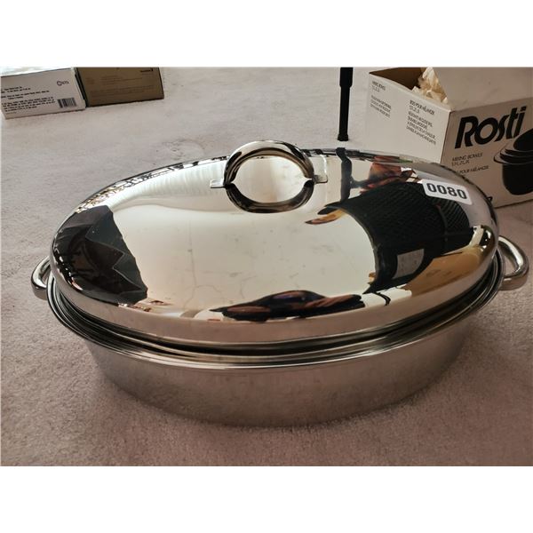 Large Stainless Steel Roaster