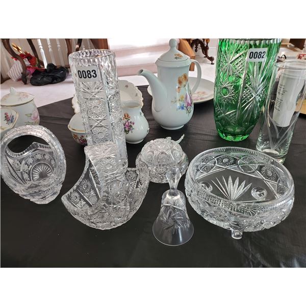 Various Crystal Piece Set