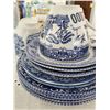Image 3 : Vintage Blue & White Tea Cup & Saucers