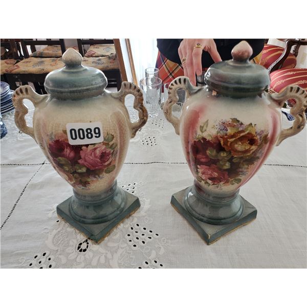 Decorative Porcelain Urns