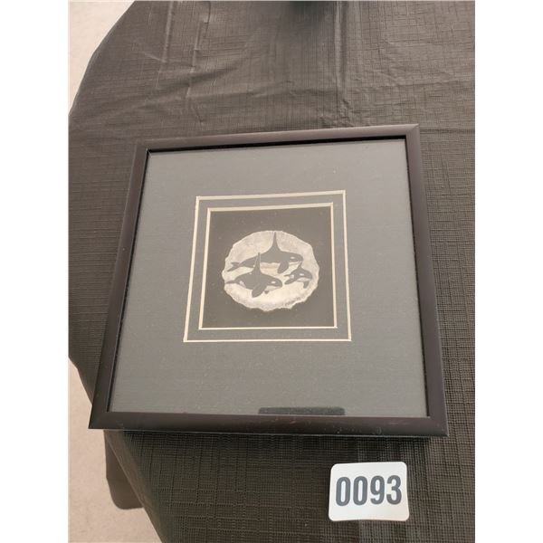 Small Orca Picture Frame