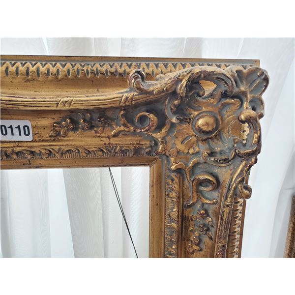 Antique Wood Frame with Detailing