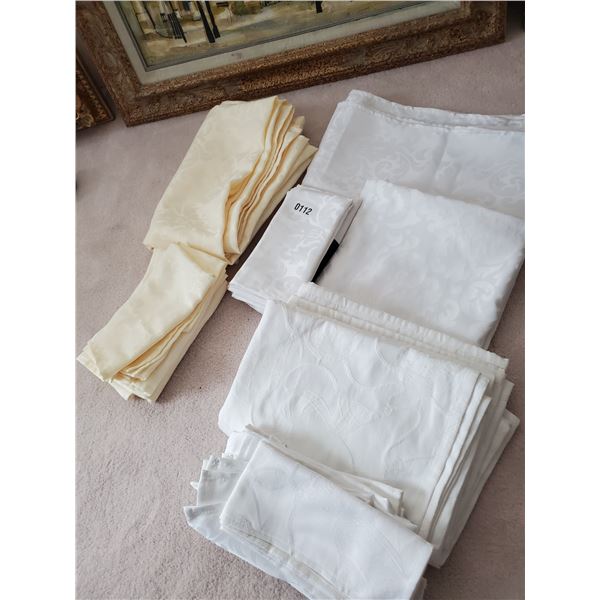 White & Cream Assorted Linen