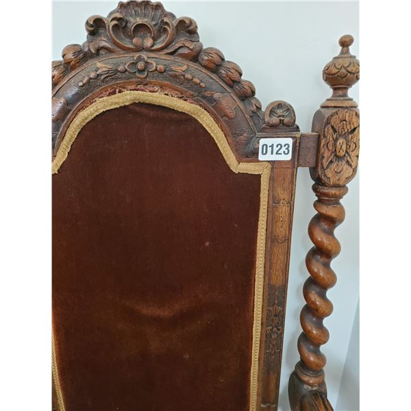 Mid 19th Century Victorian Carolean Chair