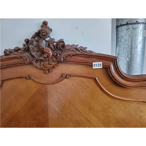 Antique Victorian Headboard