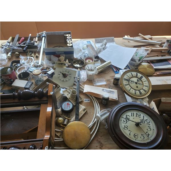 Miscellaneous Clock Parts,Tools & Screws