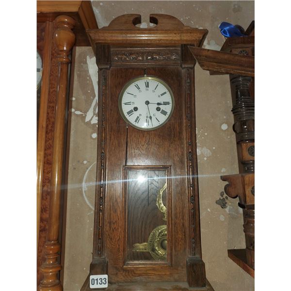 2 Antique Victorian Wall Clock