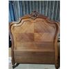 Image 2 : Antique Victorian Wood Headboard