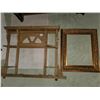 Image 3 : Gilted Frame & Antique Wall Hanging Shelf