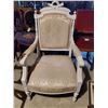 Image 1 : Antique Victorian Wood Armchair