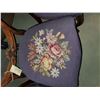 Image 6 : Antique Needpoint Balloon Back Chair Set