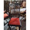 Image 2 : Barley Twist Victorian High Back Chairs