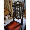 Image 6 : Barley Twist Victorian High Back Chairs