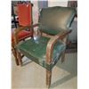 Image 3 : Antique Bankers Chair Pair