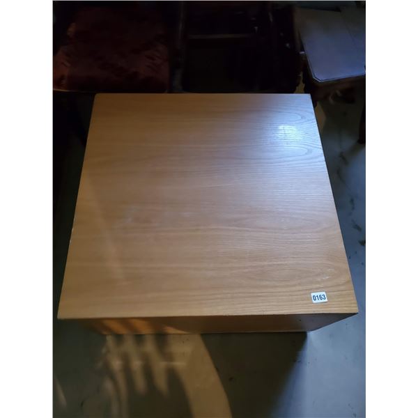 Vintage Square Wooden Coffee Table