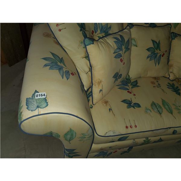 Vintage Oversized Floral Couch