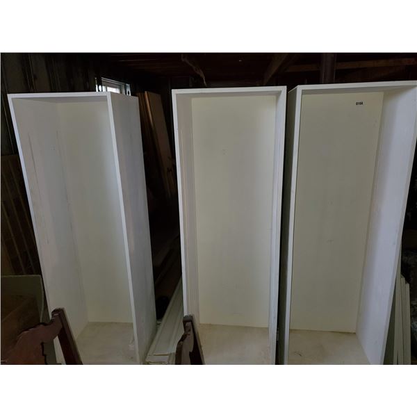 3 Tall Shelving Units