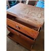 Image 4 : Antique 3 Drawer Side Table