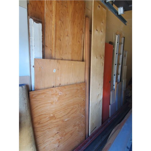 Miscellaneous Sheets of Plywood