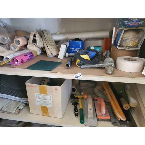 Miscellaneous Lot of Painting Supplies, Masks & More