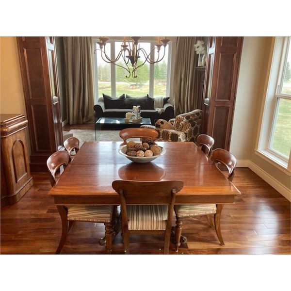 Victorian Mahogany Extending Dining Table