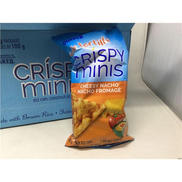 Case of Crispy Mini's Cheesy Nacho (12 x 100g)