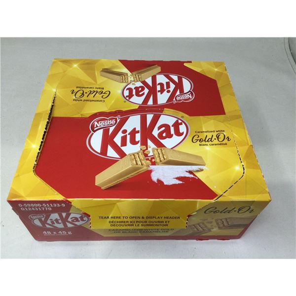 Nestle KitKat Gold Wafer Bars (48 x 45g)